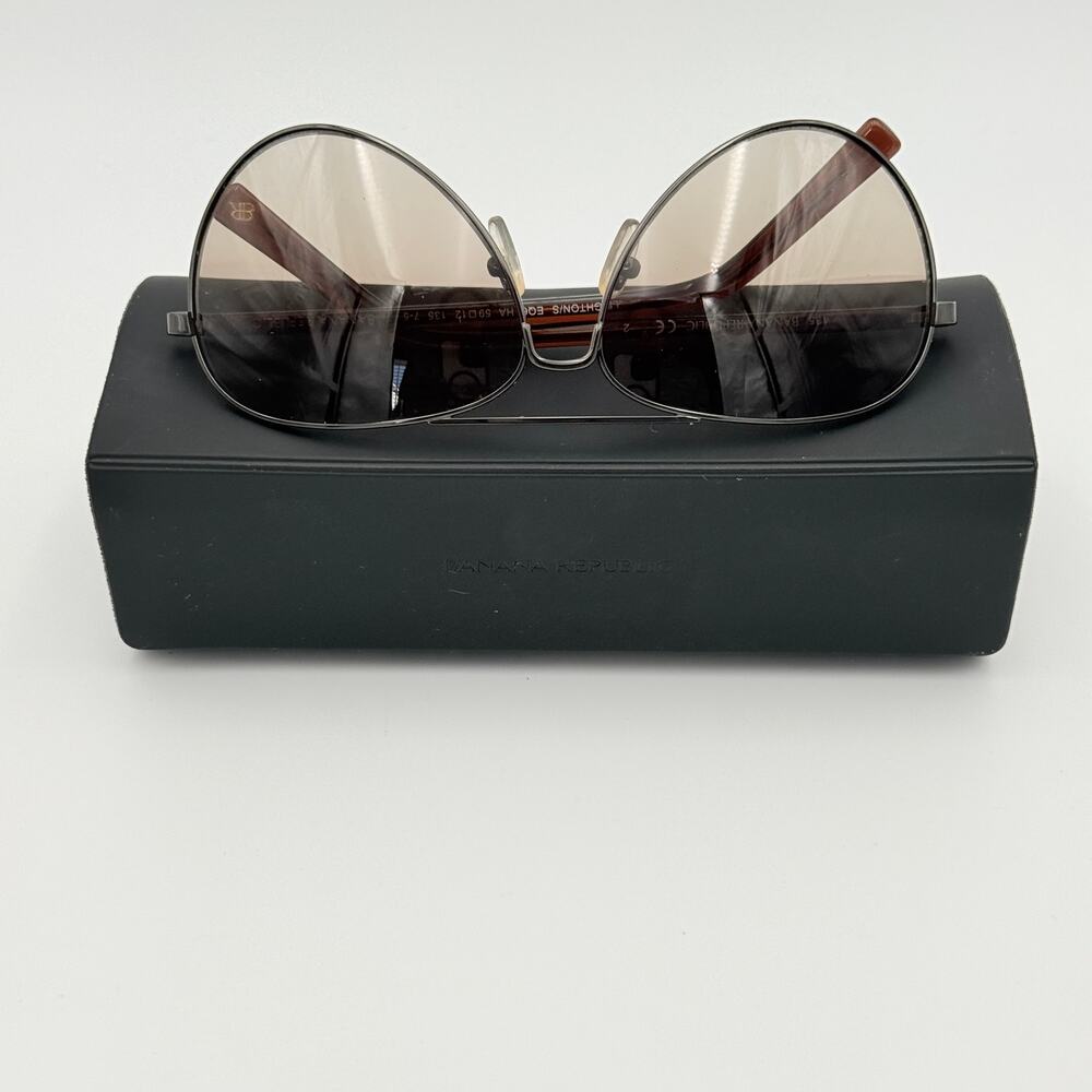 Banana Republic Leighton/S Aviator Sunglasses with Case